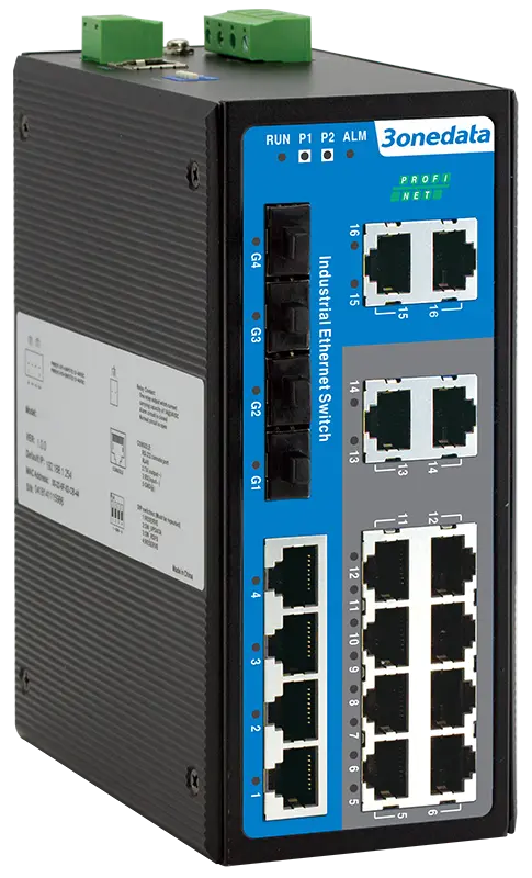 3Onedata Profinet Ethernet Switch
