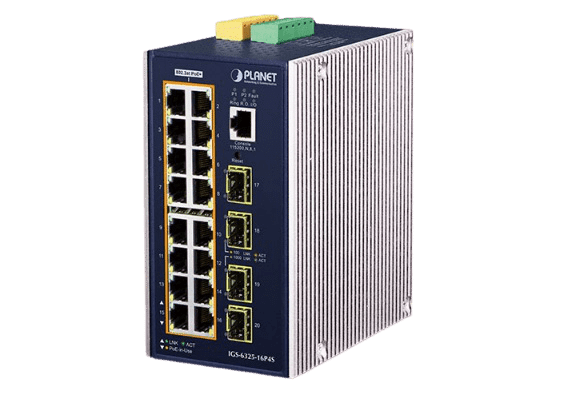Industrial Power Over Ethernet Switches